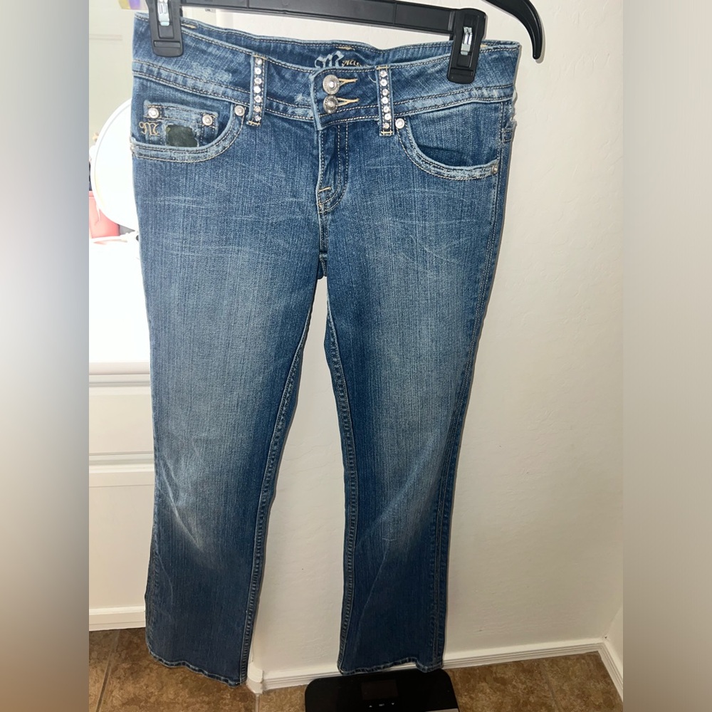 Miss me low rise boot cut jeans size 26